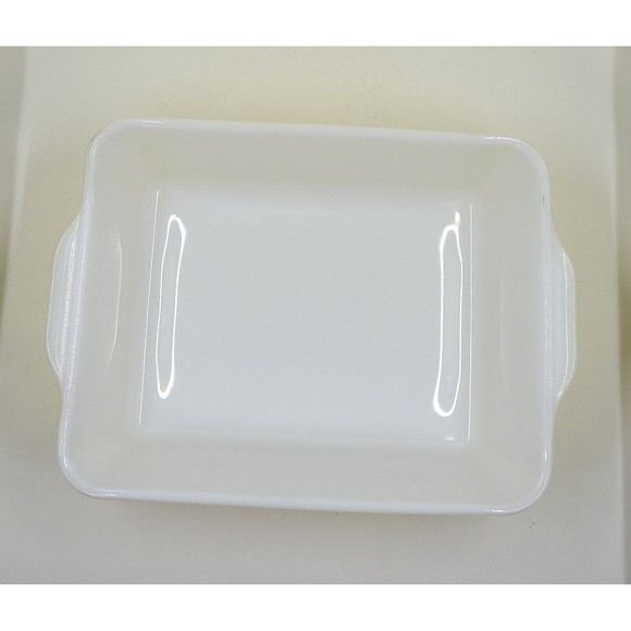 Pyrex Primary Yellow 503-B Refrigerator Dish 503-C Clear Ribbed Lid Handles - Picture 11 of 16